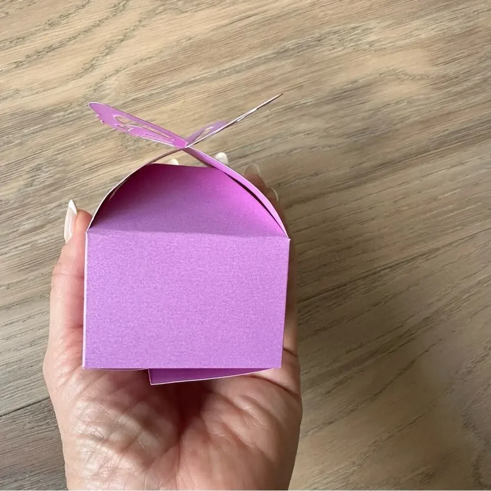 NWOT Purple Butterfly Gift Box (40)